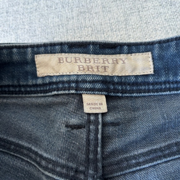 Burberry Brit Dark Wash Low Rise Skinny Jeans - Picture 12 of 12